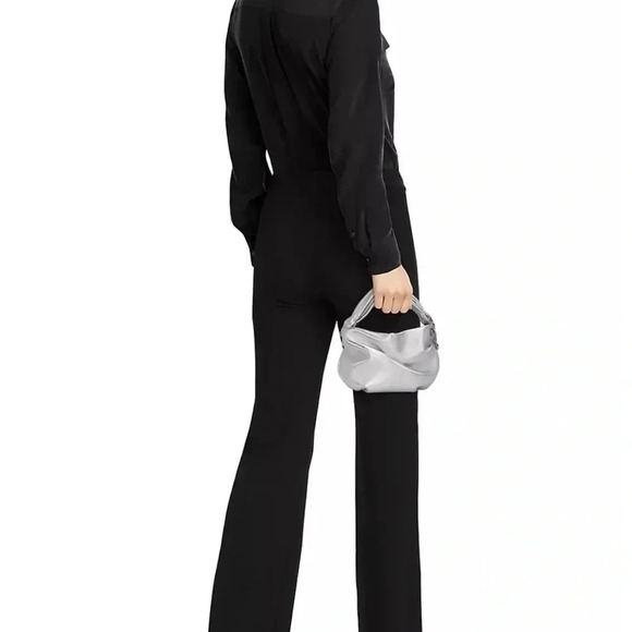 Jimmy Choo Bonny Metalic leather top handle bag - Picture 3 of 4